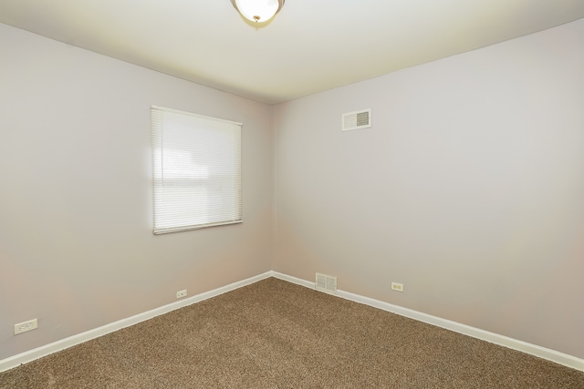 spare room featuring carpet floors