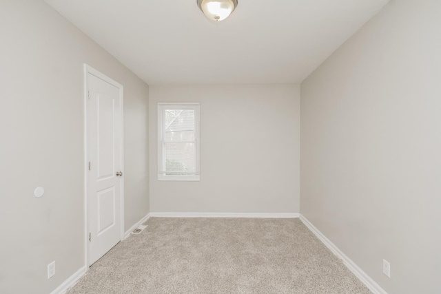 3632 212th Pl, Matteson, IL 60443 - spare room with light colored carpet and baseboards