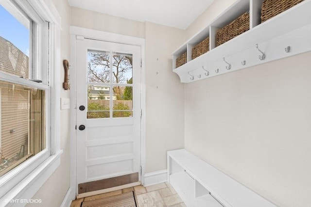 view of mudroom