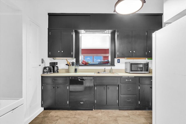 kitchen with dishwasher and sink