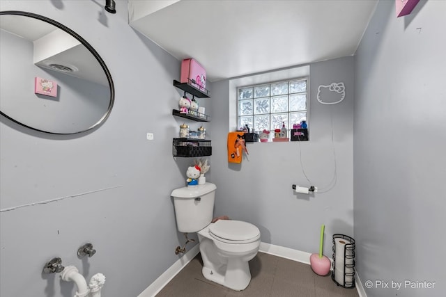 bathroom with toilet