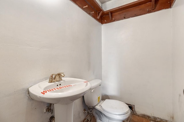 bathroom with toilet