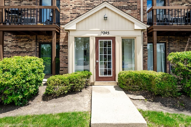 view of property entrance