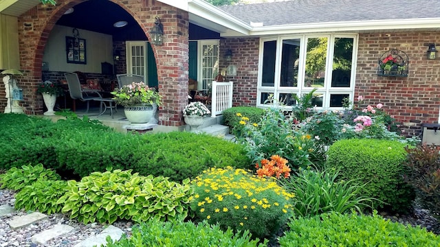 exterior space featuring a patio area