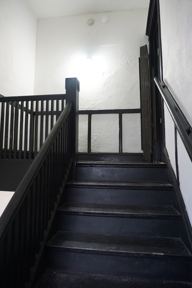 view of staircase