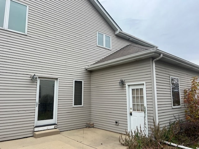 exterior space with a patio area