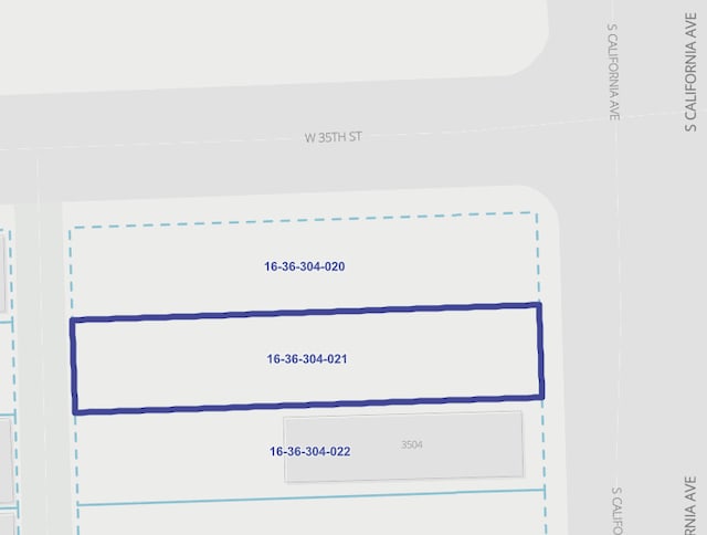 3502 S California Ave, Chicago IL, 60632 land for sale