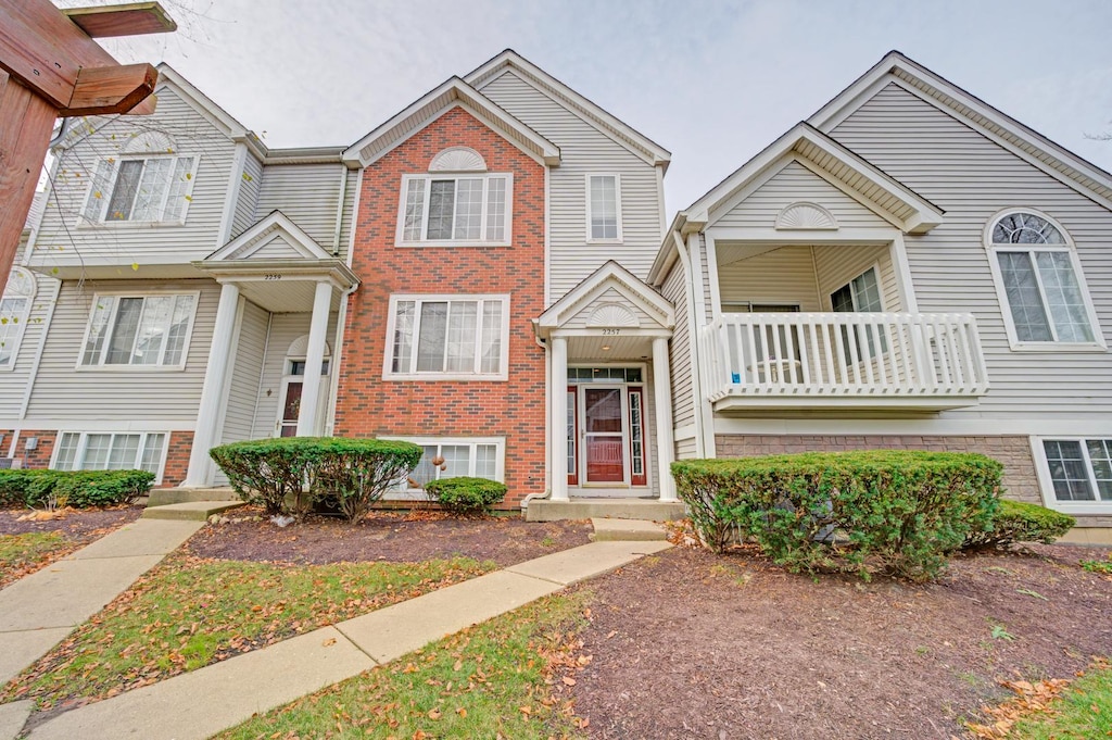 view of townhome / multi-family property