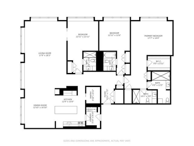 180 E Pearson St Unit 5401, Chicago, IL 60611 - view of layout