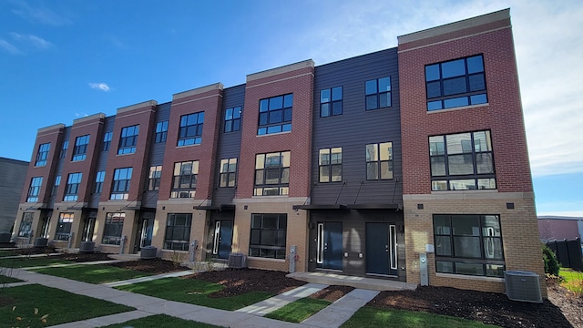 view of property featuring central AC