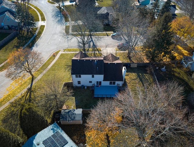 drone / aerial view