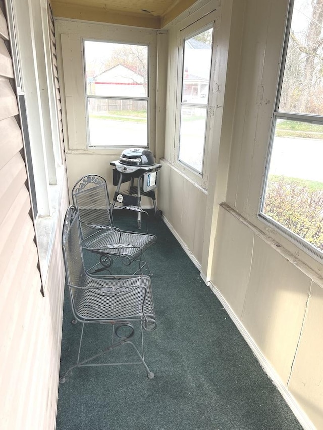 sunroom / solarium featuring a wealth of natural light