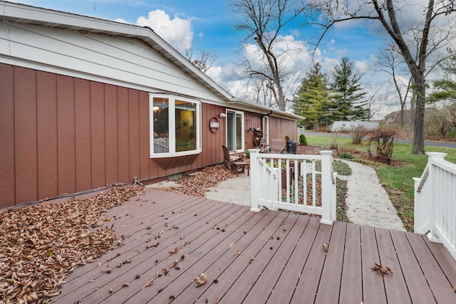 view of deck