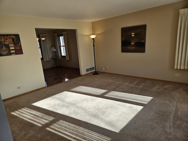 living room featuring carpet flooring