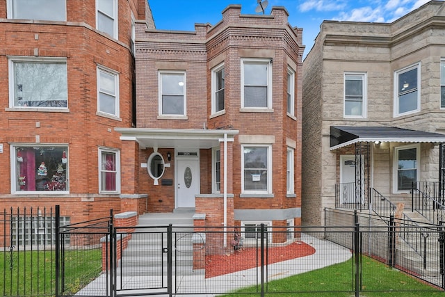 view of townhome / multi-family property