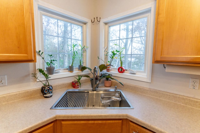 kitchen with sink