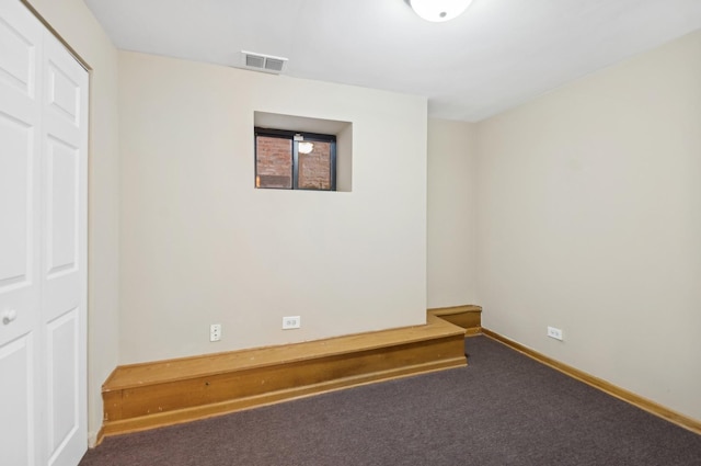 empty room featuring carpet