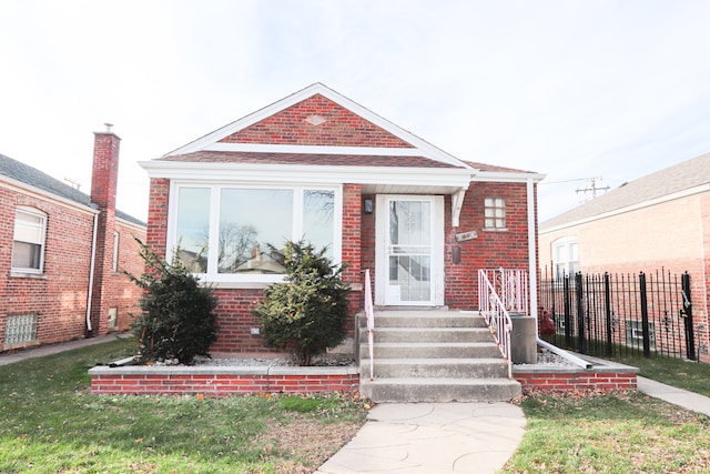 view of bungalow-style home