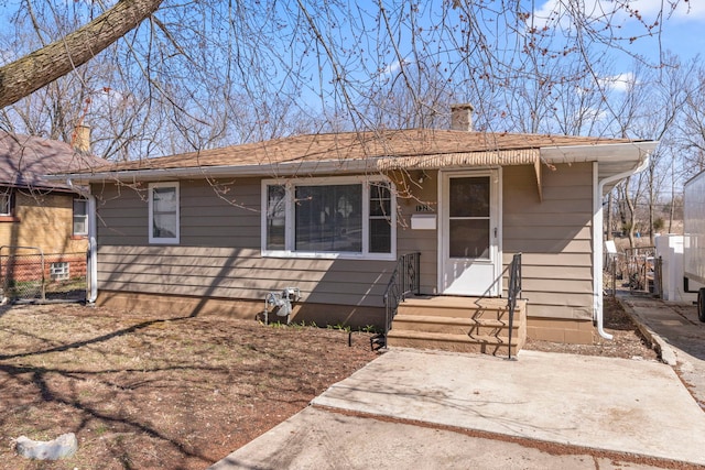 1326 Arthur Ave, Joliet, IL 60432 - view of front of house with a chimney