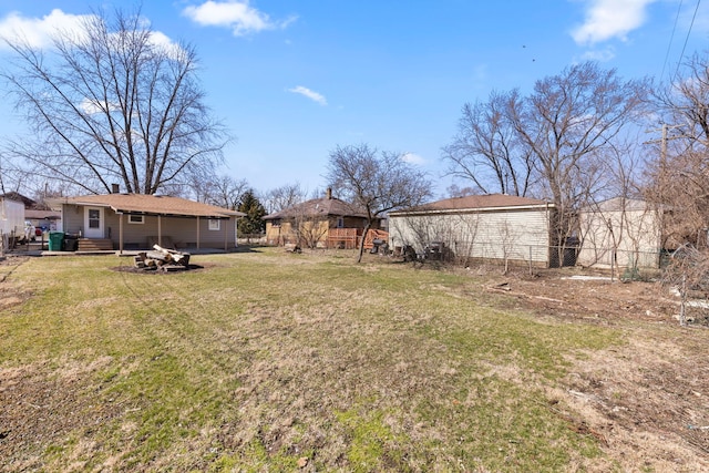 1326 Arthur Ave, Joliet, IL 60432 - view of yard