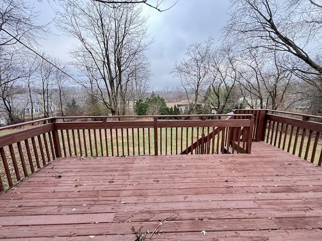 view of deck