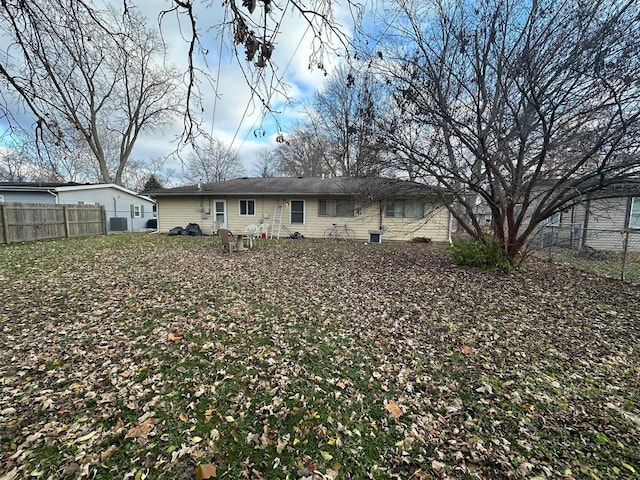 view of rear view of house