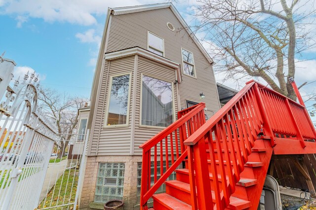 view of rear view of house