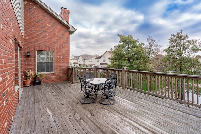 view of deck