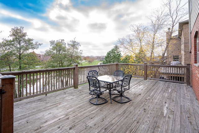 view of deck