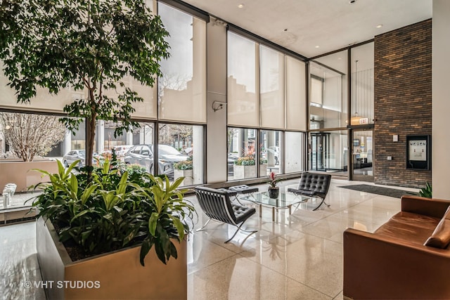 view of building lobby