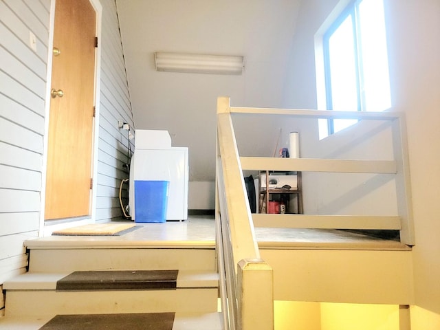 view of staircase