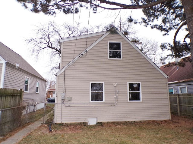 view of back of house