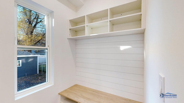 view of mudroom