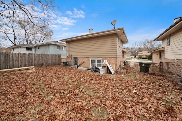 view of rear view of house