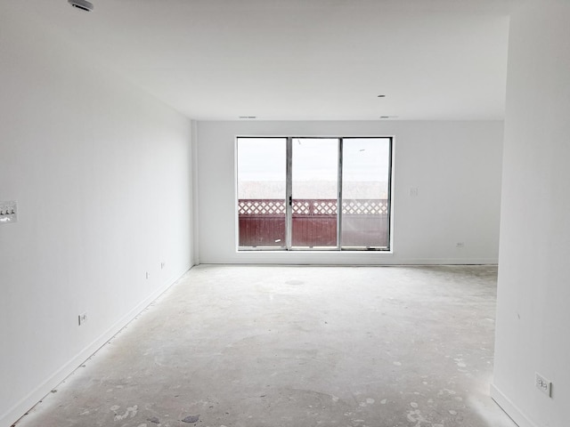 view of empty room