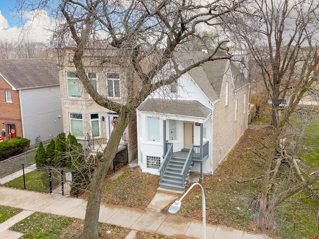 view of townhome / multi-family property