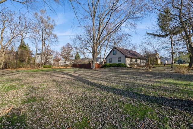 view of yard