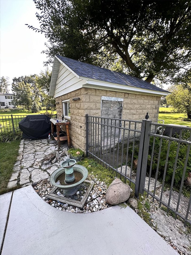 view of patio