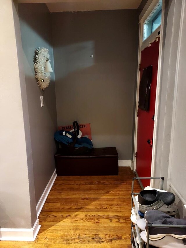 1408 W 71st Pl, Chicago, IL 60636 - hall with wood finished floors and baseboards