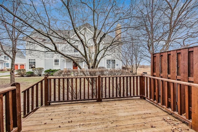 view of deck