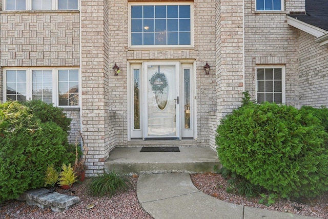 view of property entrance