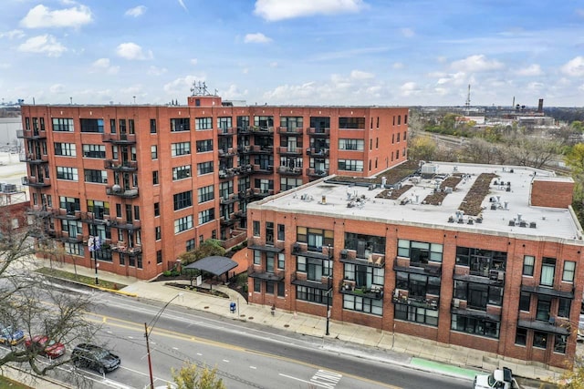 view of property featuring central AC