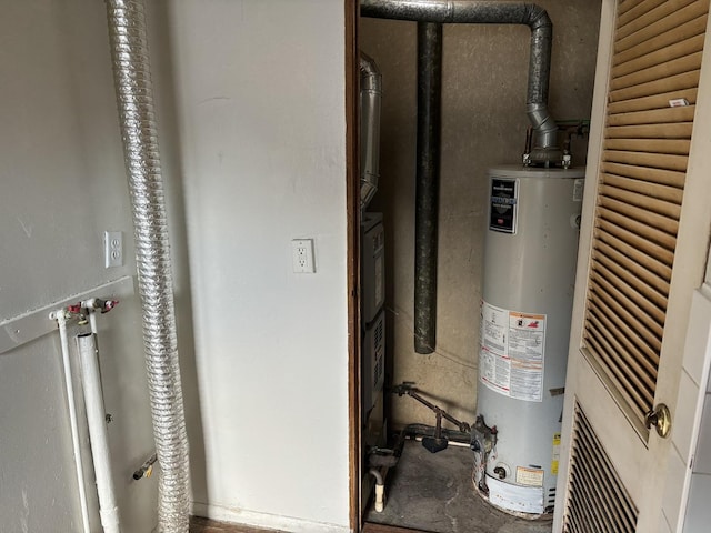 utilities featuring water heater