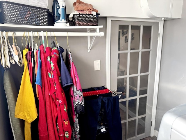 view of closet