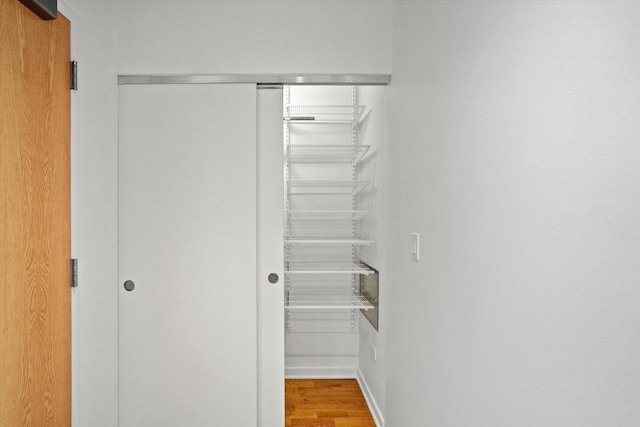 view of closet