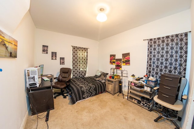 bedroom featuring carpet floors