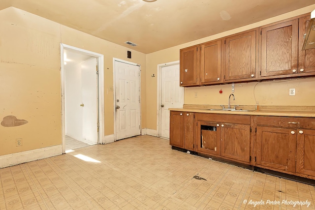 kitchen with sink