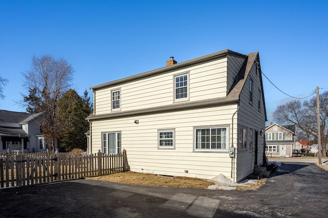 view of rear view of house