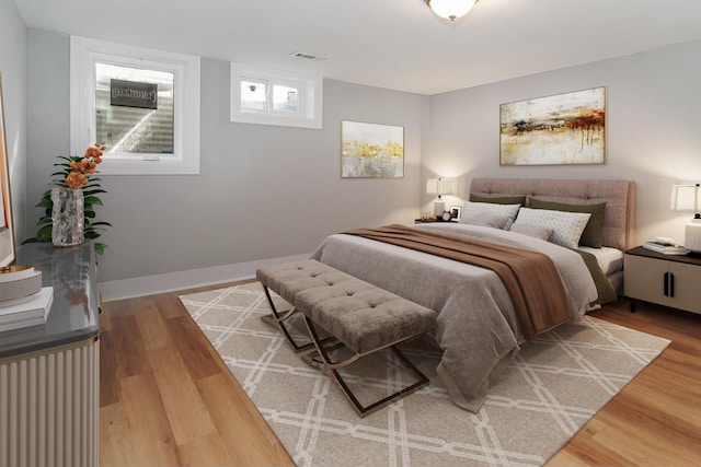 820 Exmoor Rd, Olympia Fields, IL 60461 - bedroom with wood finished floors and baseboards