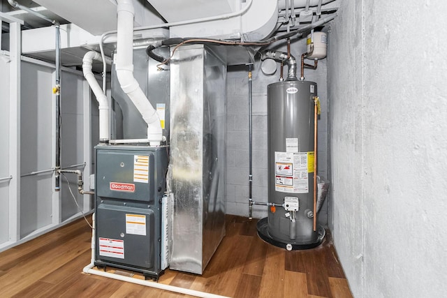 820 Exmoor Rd, Olympia Fields, IL 60461 - utility room featuring gas water heater